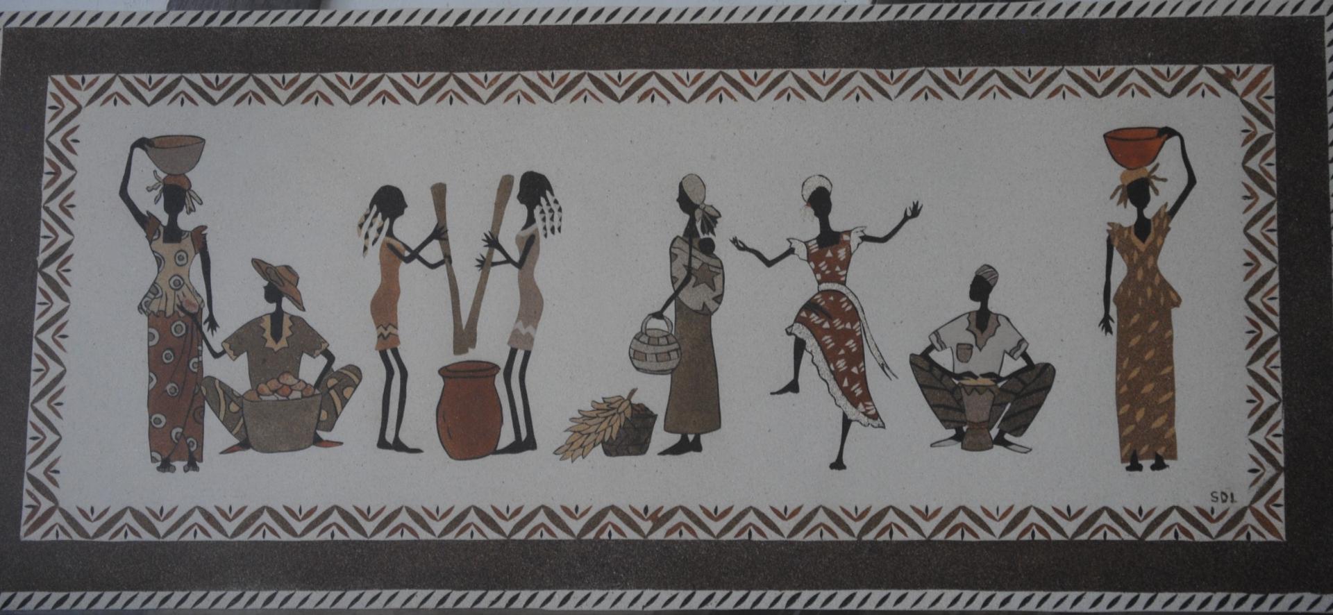 Scène d'Afrique 